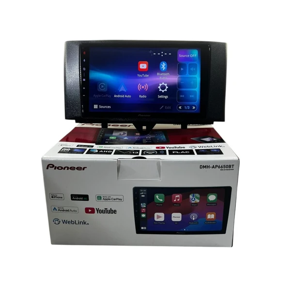 Pioneer Mercedes Smart 2011-2015 Pioneer 4-64 Tam Profesyonel Oem Multimedia 9" ürün görseli 1