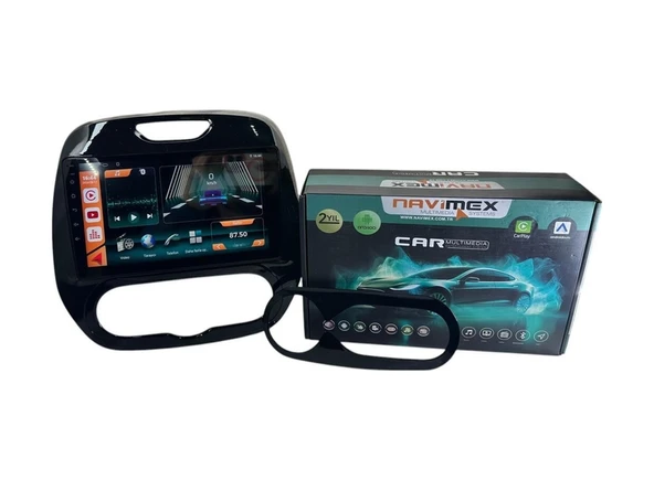 Navimex Renault Captur 2013-2021 Navimex 8-128 Fanlı Profesyonel Oem Multimedia ürün görseli 1