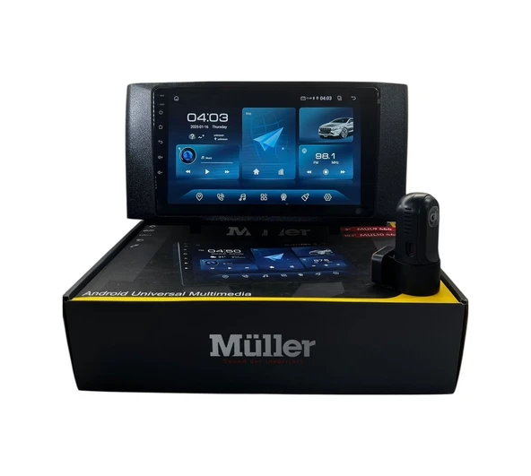 Müller Mercedes Smart 2011-2015 Müller 4-64 Profesyonel Oem Multimedya 9" ürün görseli 1