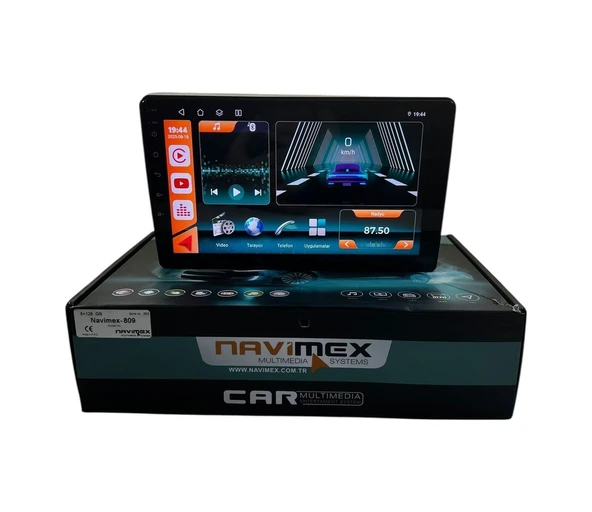 Navimex Geely Emgrand Ec7 2009-2011 Navimex 8-128 Fanlı Profesyonel Oem Multimedia 9" ürün görseli 1