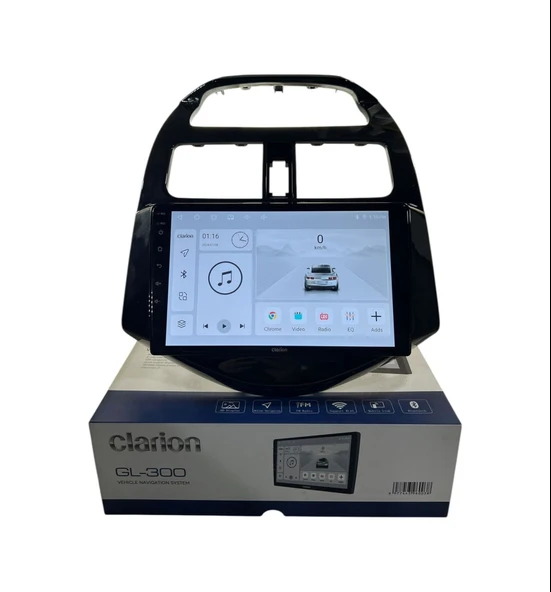 Clarion Chevrolet Spark 2010-2013 Clarion 4-64 Tam Profesyonel Oem Multimedia 9" ürün görseli 1