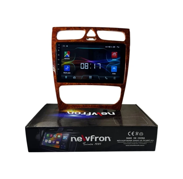 Newfron Mercedes C Class 2002-2004 Newfron 6-64 Tam Profesyonel Oem Multimedia 9" ürün görseli 1