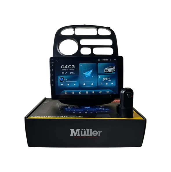 Müller Hyundai Starex 1997-2007 Müller 4-64 Profesyonel Oem Multimedya 9" ürün görseli 1