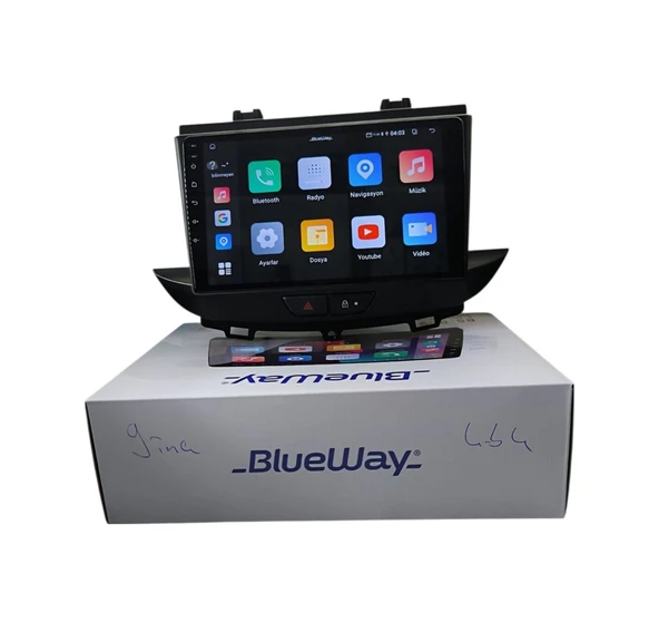 Blueway Opel Grandland X-croosland X Blueway 4-64 Profesyonel Oem Multimedia 9" ürün görseli 1