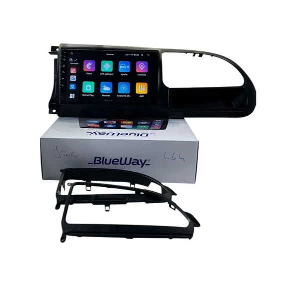 Blueway Ford Transit 1999-2002 Blueway 4-64 Profesyonel Oem Multimedia 9" - Resim 3