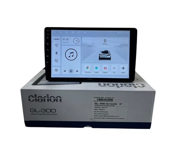 Clarion Opel Astra G 1998-2004 Clarion 4-64 Tam Profesyonel Oem Multimedia 9" ürün görseli 1