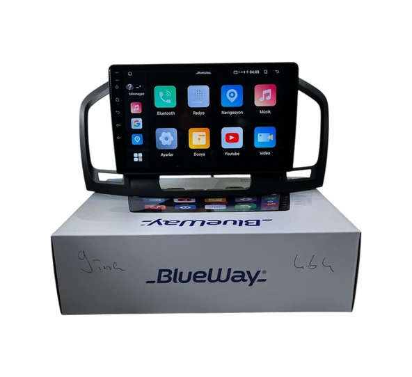 Blueway Opel İnsignia 2009-2013 Blueway 4-64 Profesyonel Oem Multimedia 9" ürün görseli 1