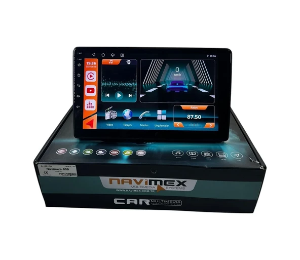Navimex 2005-2013 Tüm Ww Grubu Navimex 8-128 Fanlı Profesyonel Oem Multimedia 9" ürün görseli 1
