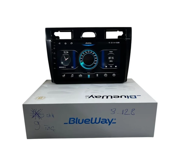 Blueway Ford Fiesta 2006-2012 Blueway 8-128 Tam Profesyonel Oem Multimedia 9" ürün görseli 1