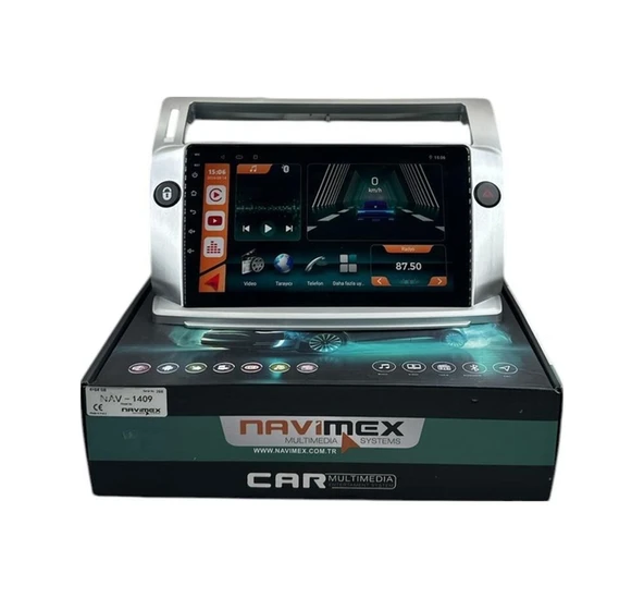 Navimex Citroen C4 2004-2009 Navimex 8-128 Fanlı Profesyonel Oem Multimedia ürün görseli 1