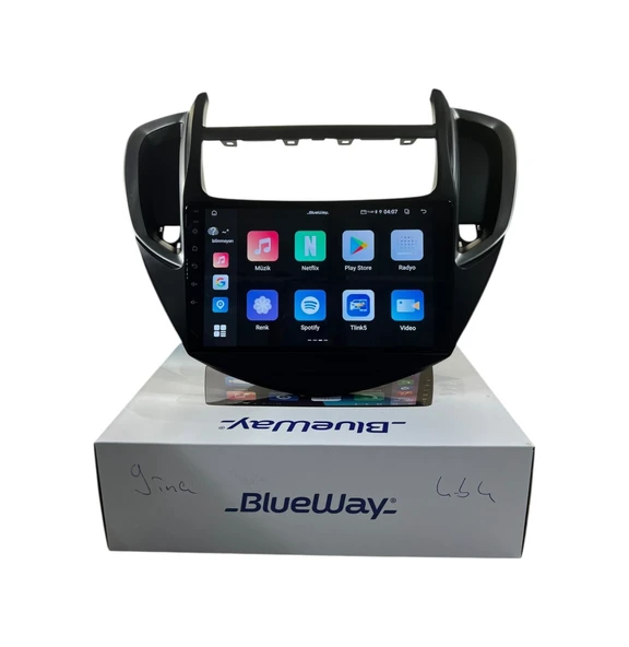 Blueway Chevrolet Trax 2014-2016 Blueway 4-64 Profesyonel Oem Multimedia 9" - Resim 4