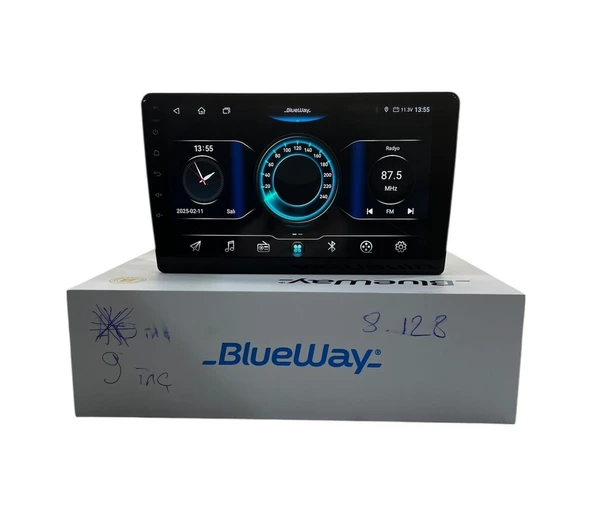 Blueway Geely Emgrand Ec7 2009-2011 Blueway 8-128 Tam Profesyonel Oem Multimedia 9" ürün görseli 1