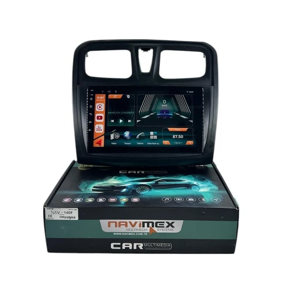 Navimex Sandero-symbol 2014-2019 Navimex 6-64 Fanlı Profesyonel Oem Multimedia ürün görseli 1