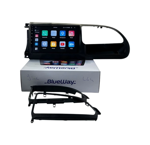 Blueway Ford Transit 1999-2002 Blueway 4-64 Profesyonel Oem Multimedia 9" ürün görseli 1