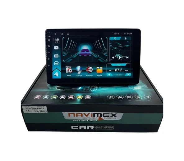 Navimex 2005-2013 Tüm Ww Grubu Navimex 6-64 Fanlı Profesyonel Oem Multimedia 9" ürün görseli 1