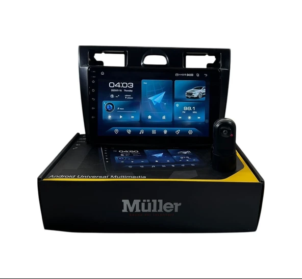 Müller Ford Fiesta 2006-2012 Müller 4-64 Profesyonel Oem Multimedya 9" ürün görseli 1