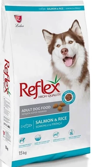Reflex Somonlu ve Pirinçli Yetişkin Köpek Maması 15 kg ürün görseli 1