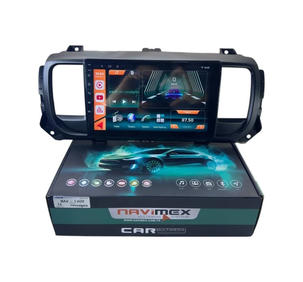 Navimex Citroen Jumpy 2017-2022 Navimex 8-128 Fanlı Profesyonel Oem Multimedia ürün görseli 1