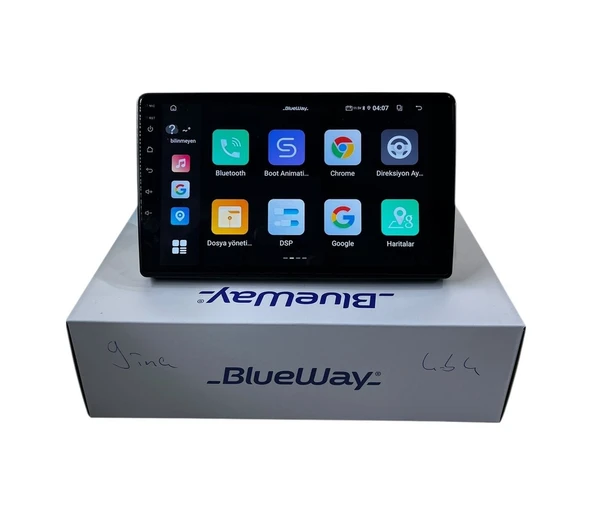 Blueway Hyundai Accent 1999-2006 Blueway 4-64 Profesyonel Oem Multimedia 9" ürün görseli 1