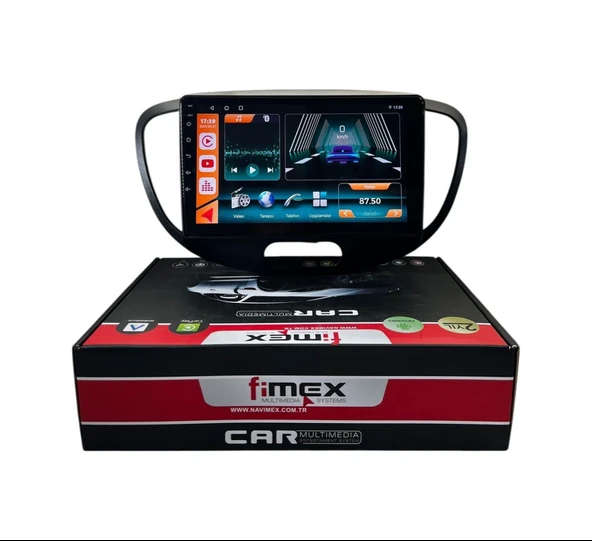Fimex Hyundai İ10 2010-2013 Fimex 4-64 Fanlı Dspli Pro Oem Multimedia 9" ürün görseli 1