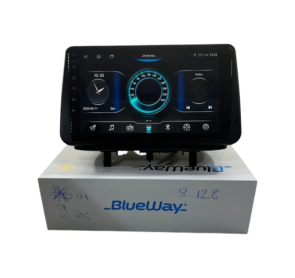 Blueway Opel Meriva 2010-2014 Blueway 8-128 Tam Profesyonel Oem Multimedia 9" ürün görseli 1