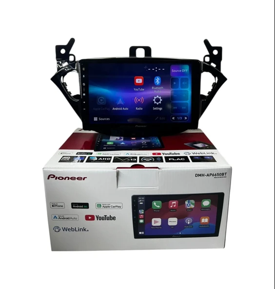 Pioneer Opel Corsa E Pioneer 4-64 Tam Profesyonel Oem Multimedia 9" ürün görseli 1