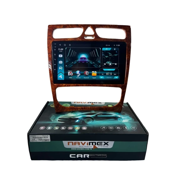 Navimex Mercedes C Class 2002-2004 Navimex 6-64 Fanlı Profesyonel Oem Multimedia ürün görseli 1