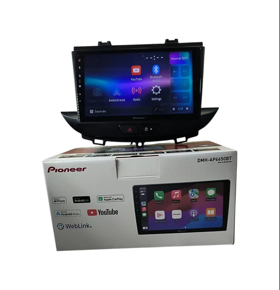Pioneer Opel Grandland X-croosland X Pioneer 4-64 Tam Profesyonel Oem Multimedia 9" ürün görseli 1