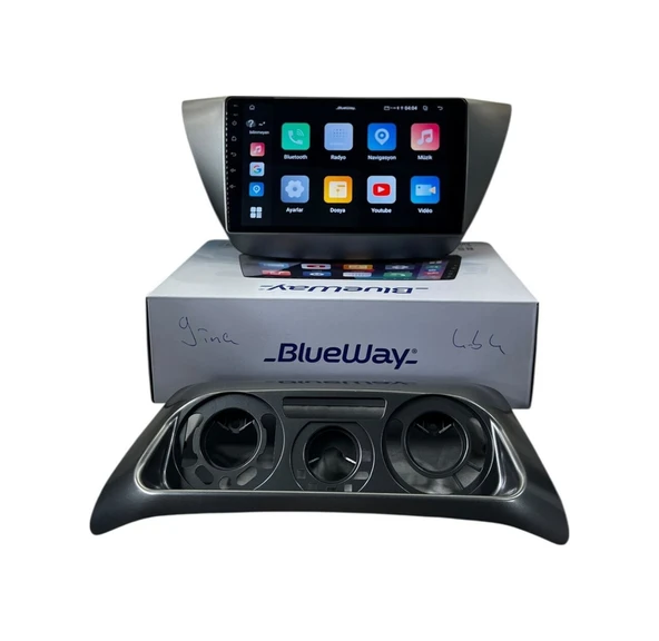 Blueway Mitsubishi Lancer 2004-2008 Blueway 4-64 Profesyonel Oem Multimedia 9" ürün görseli 1