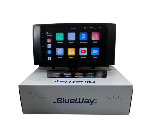 Blueway Mercedes Smart 2011-2015 Blueway 4-64 Profesyonel Oem Multimedia 9" ürün görseli 1
