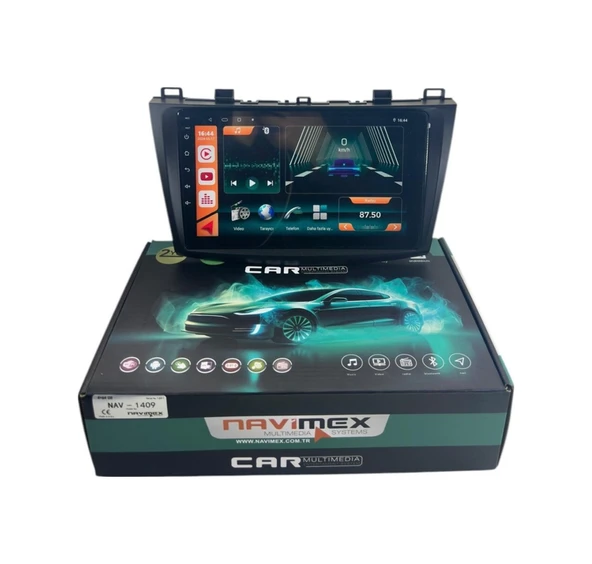 Navimex Mazda 3 2010-2013 Navimex 8-128 Fanlı Profesyonel Oem Multimedia ürün görseli 1