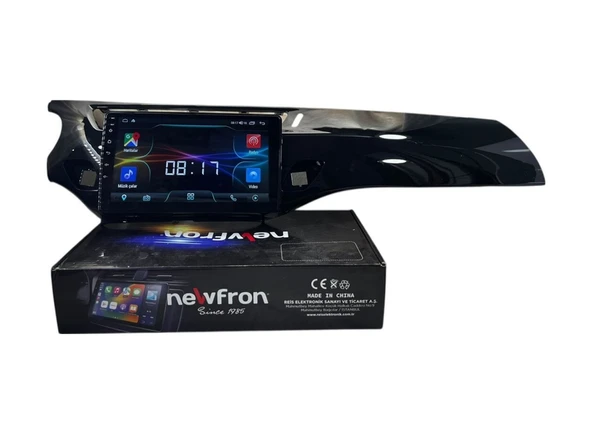 Newfron Citroen C3 2010 Piano Black Newfron 6-64 Tam Profesyonel Oem Multimedia 9" ürün görseli 1