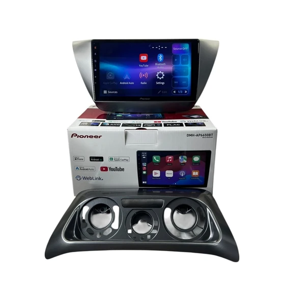 Pioneer Mitsubishi Lancer 2004-2008 Pioneer 4-64 Tam Profesyonel Oem Multimedia 9" ürün görseli 1