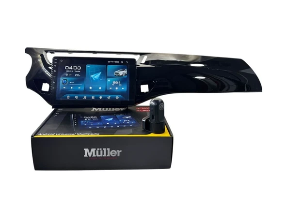 Müller Citroen C3 2010 Piano Black Müller 4-64 Profesyonel Oem Multimedya 9" ürün görseli 1