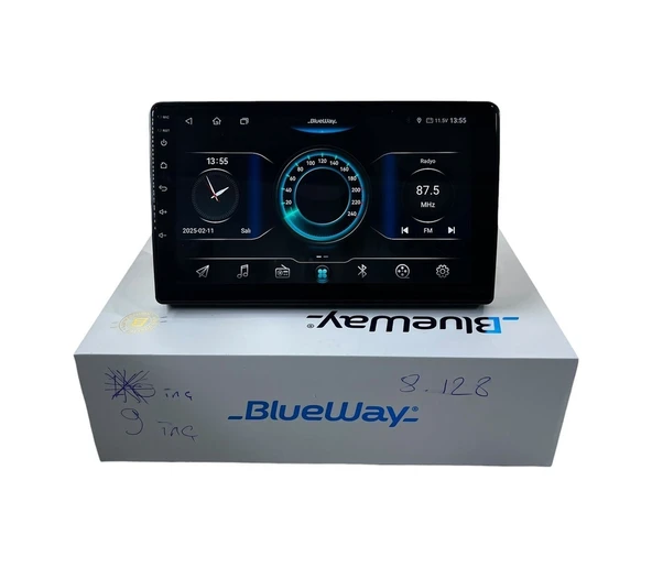 Blueway Hyundai Accent 1999-2006 Blueway 8-128 Tam Profesyonel Oem Multimedia 9" ürün görseli 1