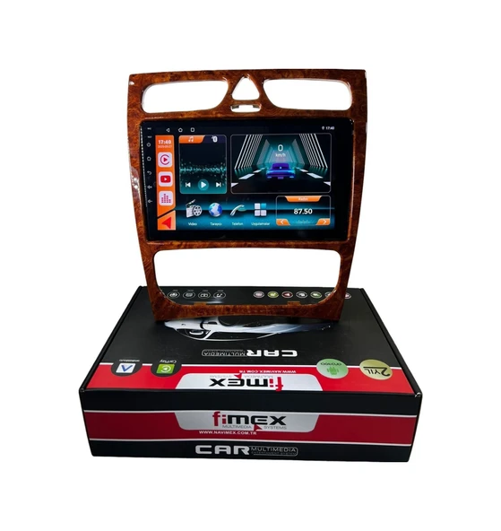 Fimex Mercedes C Class 2002-2004 Fimex 4-64 Fanlı Dspli Pro Oem Multimedia 9" ürün görseli 1