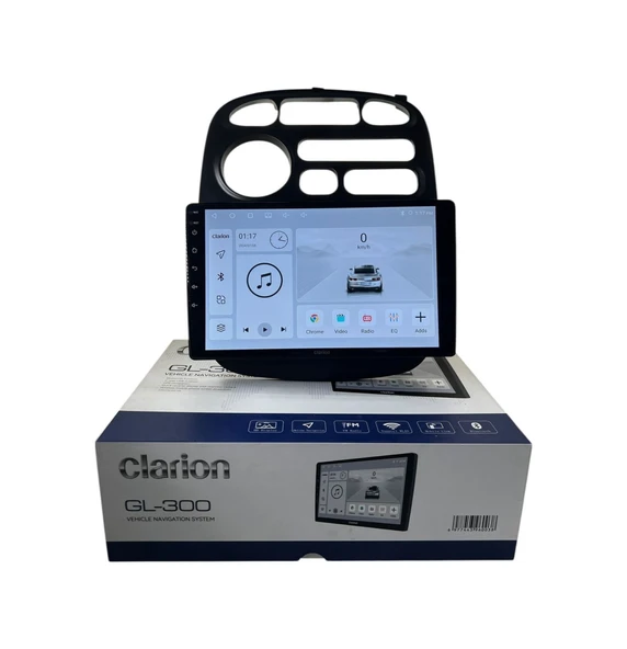 Clarion Hyundai Starex 1997-2007 Clarion 4-64 Tam Profesyonel Oem Multimedia 9" ürün görseli 1
