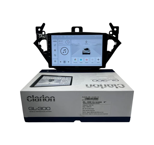 Clarion Opel Corsa E Clarion 4-64 Tam Profesyonel Oem Multimedia 9" ürün görseli 1