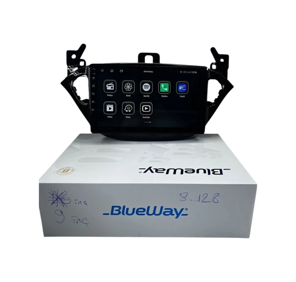 Blueway Opel Corsa E Blueway 8-128 Tam Profesyonel Oem Multimedia 9" - Resim 3