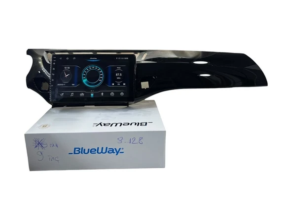Blueway Citroen C3 2010 Piano Black Blueway 8-128 Tam Profesyonel Oem Multimedia 9" ürün görseli 1