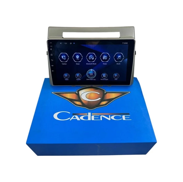 Cadence Toyota Verso 2004-2009 Cadence 6-128 Sim Kartlı 360 Cam Destekli Pro Oem Multimedia ürün görseli 1
