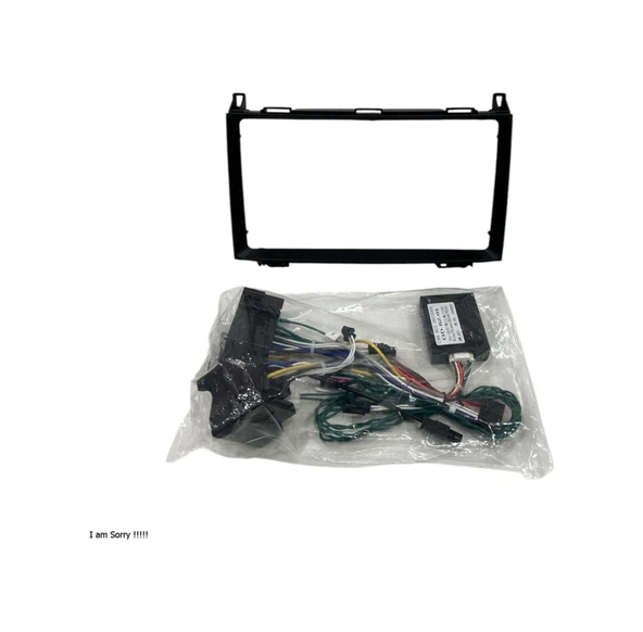Navimex Mercedes B200 2004-2012 9'' Multimedya Çerçevesi Yüksek Kalite ürün görseli 1