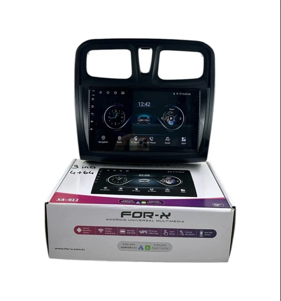 For-X Sandero-symbol 2014-2019 Forx 4-64 Profesyonel Oem Multimedia ürün görseli 1