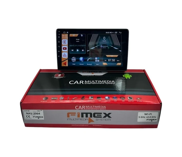 Fimex Peugeot 407 2003-2012 Fimex 2-64 Dspli Pro Oem Multimedia ürün görseli 1