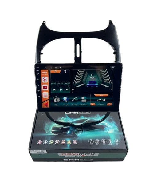 Navimex Peugeot 206 2006-2011 Navimex Samsung İşlemcili Fanlı Profesyonel Oem Multimedia ürün görseli 1
