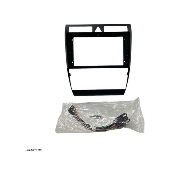 Navimex Audi A6 1997-2004 9'' Multimedya Çerçevesi Yüksek Kalite ürün görseli 1