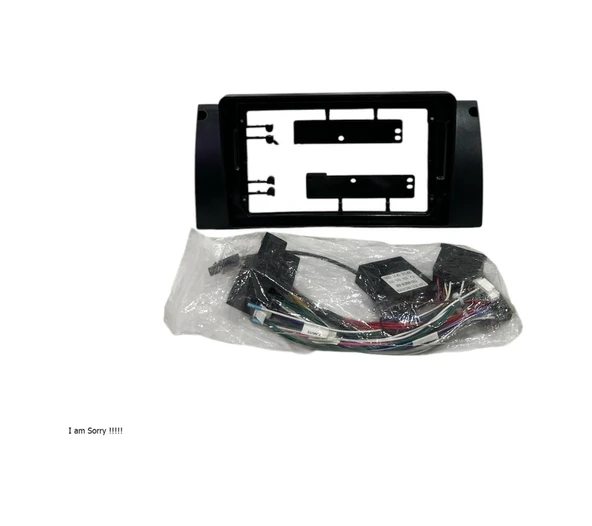 Navimex Bmw E39-e53 1995-2003 9'' Multimedya Çerçevesi Yüksek Kalite ürün görseli 1