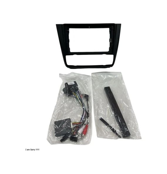 Navimex Bmw E87 Analog 9'' Multimedya Çerçevesi Yüksek Kalite ürün görseli 1