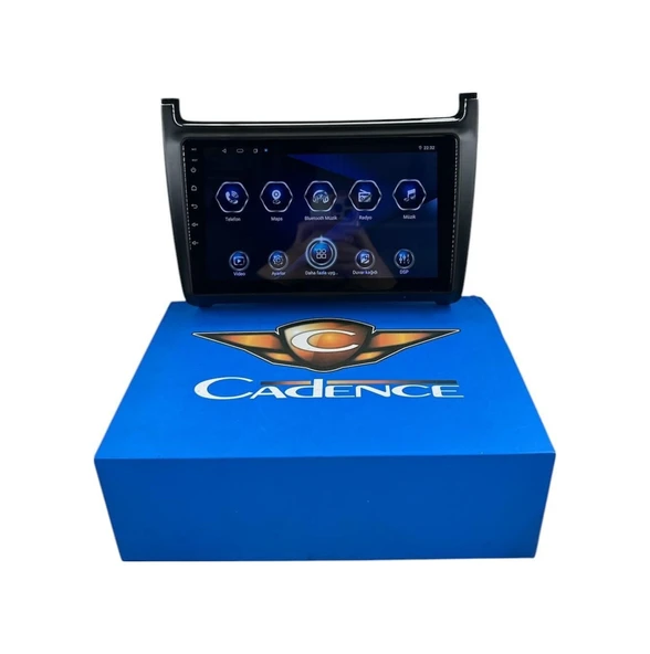 Cadence Polo 2008-2015 Cadence 6-128 Sim Kartlı 360 Cam Destekli Pro Oem Multimedia ürün görseli 1