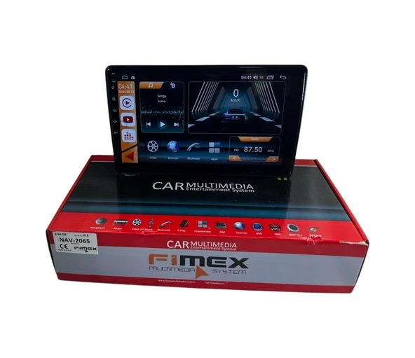 Fimex Tüm Araçlara Uygun Tek Din 9'' Fimex 2-64 Dspli Pro Oem Multimedia ürün görseli 1